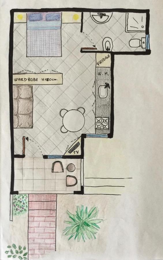 Apartamento Beyt Alzohour - Casa Dei Fiori Dahab Exterior foto